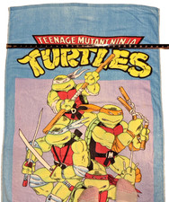 Vintage Mirage Studios Teenage Mutant Ninja Turtles 1988 Beach Bath Towel 29x57