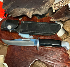 Buck Fixed Blade 119 X Hunting Knife Stainless Clip Point Full Tang w/Sheath picture