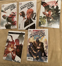 Shatterstar 1-5 Complete Comic Lot Run Set Marvel Collection picture