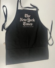 Vintage New York Times Newspaper News Stand Vendor Apron Paper Boy History 1980s picture