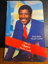 1980-81 Media Guide Clippers Paul Silas Head Coach NBA Basketball picture