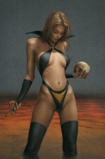 DRACULINA: BLOOD SIMPLE #1 (CELINA EXCLUSIVE VIRGIN VARIANT) ~ Dynamite IN STOCK picture
