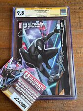 ULTIMATE SPIDER-MAN #1 CGC SS 9.8 INHYUK LEE SIGNED BLACK COSTUME VARIANT LE 800 picture