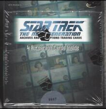 2022 Star Trek The Next Generation Archives & Inscriptions FACTORY SEALED Box picture