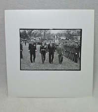 Vtg Ronald Reagan Casper Weinberger Photo Bernie Boston Estate Work Print Kodak picture