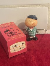 MCM Japan Ceramic Figure Magna Artist Tsukuba vintage 1950s golf honobono-kun picture