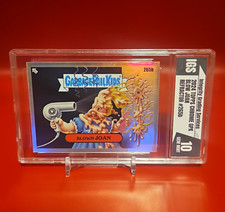 Topps 2024 Chrome GPK Garbage Pail Kids Blown Joan #265b Refractor IGS 10 picture