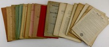 20-Pcs 19th Century Maine Political Register Booklets • WWI War Effort Pamphlets picture