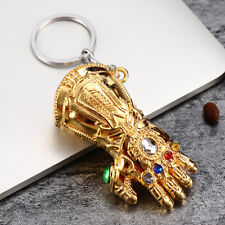 Marvel Thanos Infinity Gauntlet Gloves Keychains Chain Keyring Avenger Infinity  picture