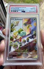 PSA 10 BULBASAUR 143/142 | Stellar Crown Illustration Rare Pokemon Card picture