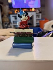 1998 Vintage Disney Mickey Mouse Sorcerer Fantasia Hinged Trinket Box picture