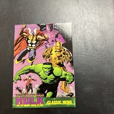 11d The Incredible Hulk Marvel 2003  Topps #50 Classic Hero picture
