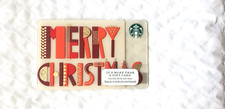 2015 Starbucks - Multi Color Merry Christmas Design  - NICE CARD - NRMNT/MINT picture