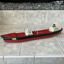 Great 1966 Marx Hess Voyager Tanker Ship Toy Truck - All Lights Working, No Box picture