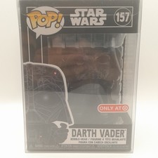 funko pop, darth vader (futura), star wars 157, target, brand new in box picture