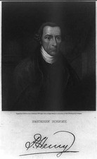 Photo:Patrick Henry 1736-1799 Virginia Governor Portrait Engraving 1800s picture