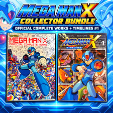 Mega Man X Official Complete Works Art Book paperback + Timelines #1 UDON Capcom picture