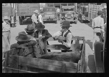Farmer's Market,Weatherford,Texas,TX,Farm Security Administration,FSA,1939,4 picture
