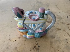 Fitz and Floyd Vintage Omnibus Ironing Board Teapot Collectible Serveware picture