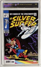 Silver Surfer #4 Graded 9.8 Facsimile. ππ€© picture