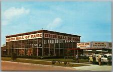 Sarasota, Florida Postcard CIRCUS HALL OF FAME Highway 41 Roadside c1960s Unused picture