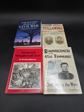 Vtg Lot Of 4 Civil War Books Tullahoma 41st Tennessee Stephen D. Lee picture