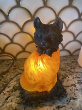 1996 SADEK CAT LAMP Bow Tie AMBER Night Light picture