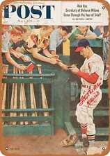 Metal Sign - Stan Musial Post Cover -- Vintage Look picture