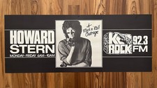 Howard Stern NYC Subway Poster - 1985 - EXTREMELY RARE - 28