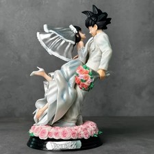 Dragon Ball Z Son Goku & Chichi Wedding Version 31Cm Pvc Action Figure Collectib picture
