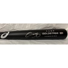 Shohei Ohtani Signed Game Model Asics Bat MLB Fanatics Hologram Auto Angels picture