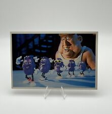 Vintage  Funny The California Raisins Postcard Ad Icons Mascots 4x6 - Used picture