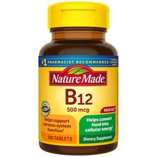 Vitamin B-12 200 Tabs 500 Mcg by Nature Made picture