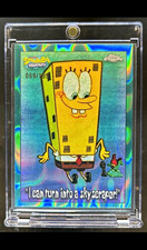 2025 Topps Chrome SpongeBob #175 I Can Turn Into a Skyscraper 069/199 picture