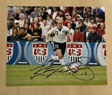 KRISTINE LILLY HAND SIGNED 8x10 PHOTO AUTOGRAPH USWNT USA WOMENS SOCCER COA picture