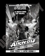 1984 Airwolf TV Show Series Premiere CBS Magazine Promo Ad 8x10 Photo picture