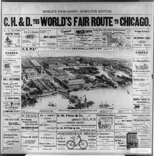 Photo:World's Fair Chart- Hamilton Edition picture