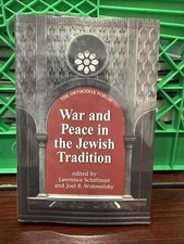 War And Peace In The Jewish Tradition. Jewish Book/Sefer picture
