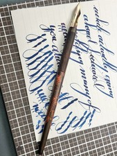 XXF EDWARD TODD #7 HUGE soft WET NOODLE dip nib (video) picture