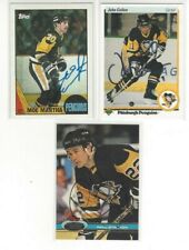 1990-91 Upper Deck #12 John Cullen Signed Hockey Card Pittsburgh Penguins picture
