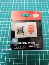 2008 MLB Aminco Milwaukee Brewers San Fran Giants 1 Of 300   Lapel Pin Hat Pin picture