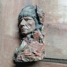 Crazy Horse Bust 1841 - 1877, Chief, Indian, Native American, Tashunca - Uitco picture