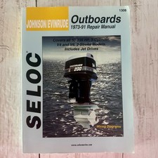 Seloc 1308 Johnson Evinrude Outboards 1973-91 Repair Manual 60-235 HP 2-Stroke picture