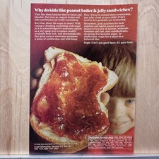1972 Sugar Information New York City Vintage Print Ad Big Sugar Nutrition Info picture