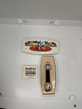 Vintage 1995 Armitron Looney Tunes Tweety Sylvester Musical Watch Working Case picture
