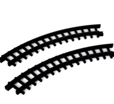 Lemax Railroad & Trolley Curved Track -2 Pack Holiday Village Add On picture