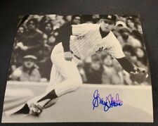 GRAIG NETTLES SIGNED 8X10 PHOTO NEW YORK YANKEES 3B W/COA+PROOF RARE WOW picture