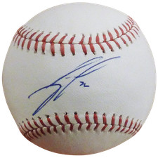 Jose Fernandez Autographed MLB Baseball - Miami Marlins - Fanatics picture