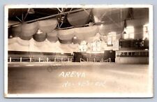 J94/ Fairborn? Ohio RPPC Postcard c1930s Interior Skateland Skating Rink  415 picture