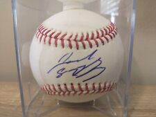 JORDAN GROSHANS Signed Autographed Baseball New York Yankees Authentic ROMLB picture